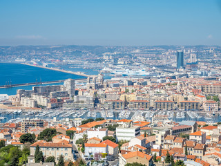 Fototapeta na wymiar Cityscape of Marseille