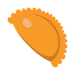 Pie colorful bakery product icon