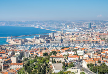 Cityscape of Marseille
