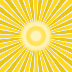 Sun Sunburst Pattern Abstract Background