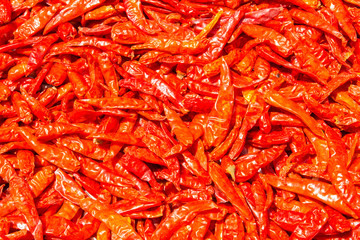 Dried peppers for cooking