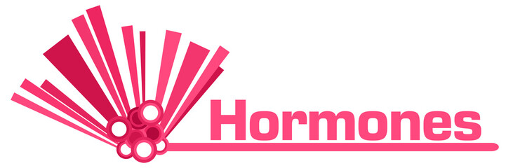 Hormones Pink Graphical Bar 