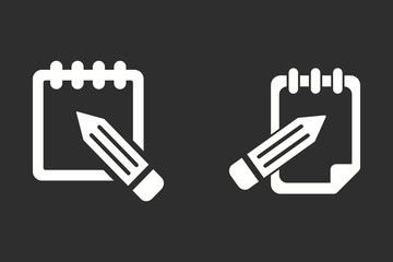 Notepad - vector icon.