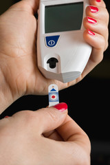 Personal blood glucose meter