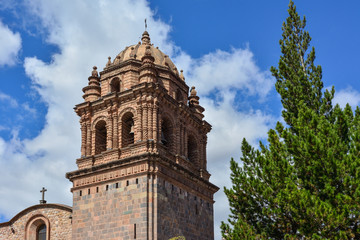 Fototapeta na wymiar Peru Cusco santo domingo convent
