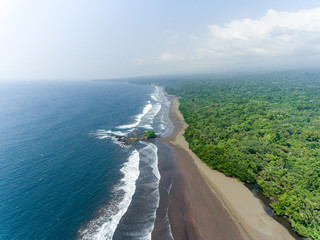 Aerial Photography of Beaches in Equatorial Guinea
