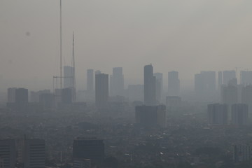 Pollution in Jakarta 