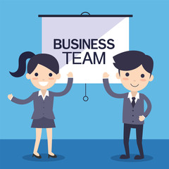 Business team vector