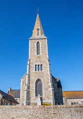 Fototapeta na wymiar Eglise Notre Dame de Ardevon, Manche, france