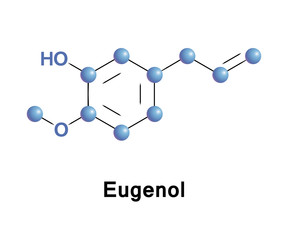Eugenol is a phenylpropene, an allyl chain-substituted guaiacol. It is a member of the phenylpropanoids class of chemical compounds. It is extracted from certain essential oils