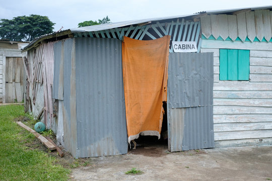 Village during elections in Equatorial Guinea