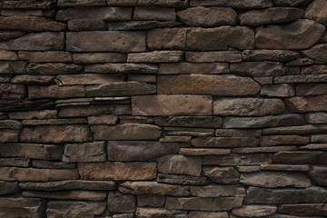 pattern gray color of modern style design decorative uneven cracked real stone wall surface