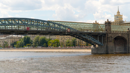 Moscow: view of the city from the river.