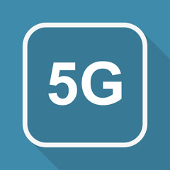 App Button mit Schatten - 5G Highspeed