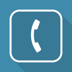 App Button mit Schatten -  Telefon - Kundenservice