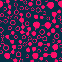Fototapeta na wymiar Connected spots pattern.
