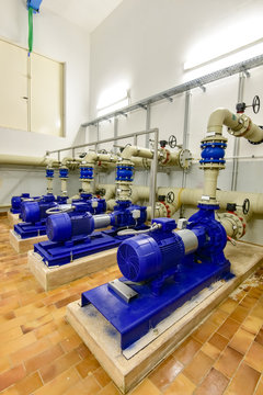 Wasserwerk - Kreiselpumpen für Trinkwasseraufbereitung