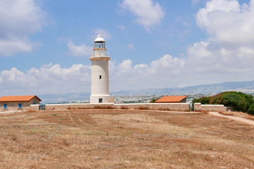 Fototapeta na wymiar Leuchtturm Pafos