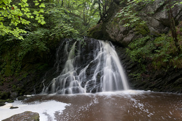 Fototapeta premium Fairy Glen Falls in Scotland