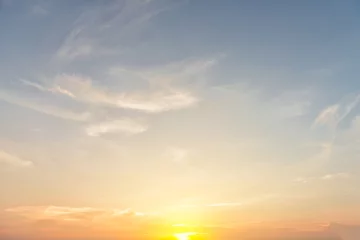 Photo sur Plexiglas Ciel sunset sky