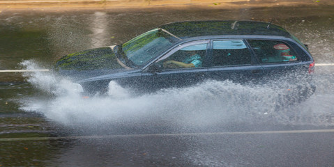 Rain storm
