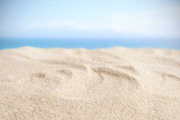 Fototapeta na wymiar Sand and sky