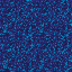 abstract data flow technology pattern. blue squares background