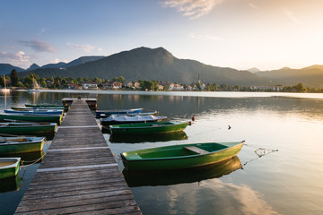 Obraz premium Tegernsee Rottach Egern