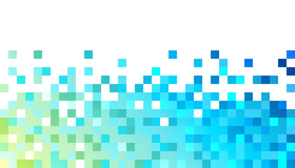 Colorful rainbow square mosaic. Template brochure and layout design.