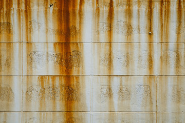 Metal texture with scratch and crack / rust wall