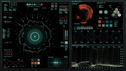 Futuristic interface | HUD