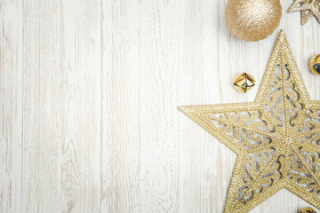 Gold Christmas Background