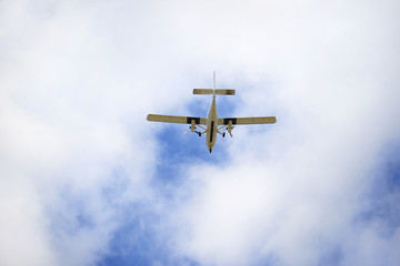 An Old Propeller Airplane