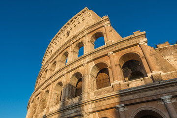 Obraz premium The Colosseum and Palatine Hill - Amazing Rome, Italy