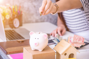 Money savings concept.
