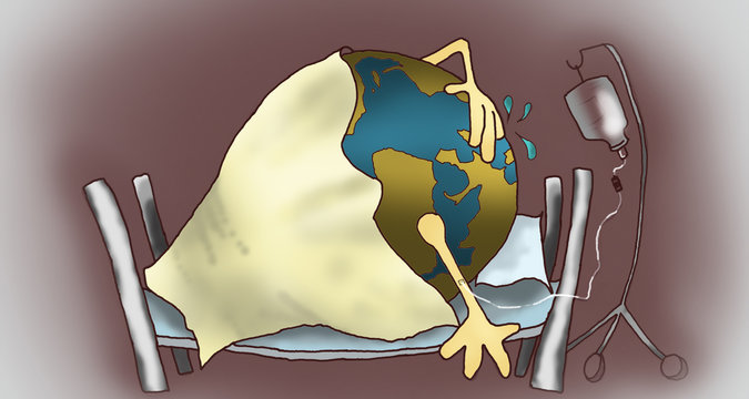 la tierra con fiebre
