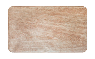 Old Wood plank isolated on white background