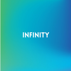 square blurred background - modern mobile colors With motivating quote