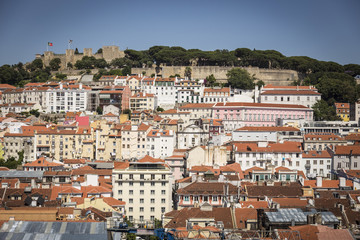 Fototapeta na wymiar Landscape of the city of lisbon