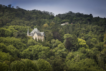 Fototapeta na wymiar Landscape of the city of Sintra