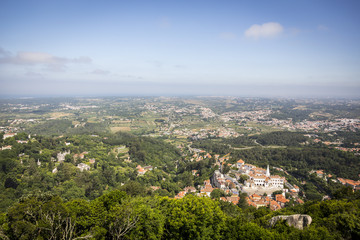 Obraz premium Landscape of the city of Sintra