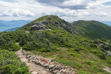 Obraz premium Franconia Ridge Trail in New Hampshire 