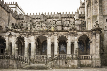 Fototapeta premium Old castle in the city of Porto in Portugal.