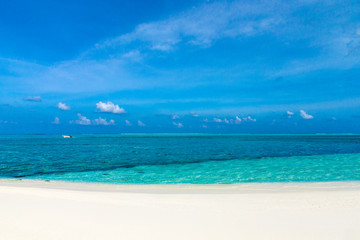 Obraz premium tropical beach in Maldives