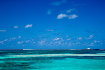 Obraz premium tropical beach in Maldives