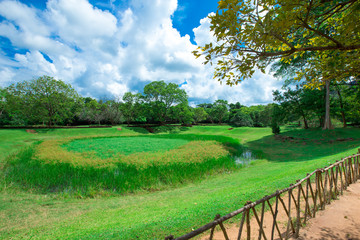 Sigiriya Lion Rock Fortress in Sri Lanka