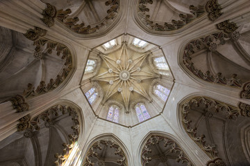Obraz premium Batalha monastery, in Batahla, Portugal