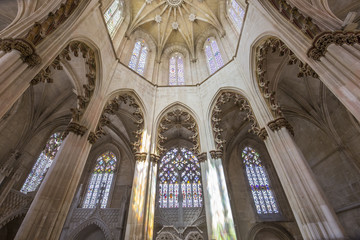 Fototapeta premium Batalha monastery, in Batahla, Portugal