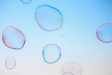 bubble background abstract bubbles synthwave sky copy space modern simple abstract design with copy space 