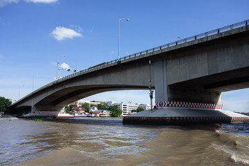 タイ チャオプラヤ川　の橋